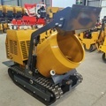 Ht750 Tracked Mini Dumper Gasoline Concrete Mixer1