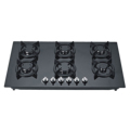 Tempered Glass Gas Hob 6 Burner for Sale1