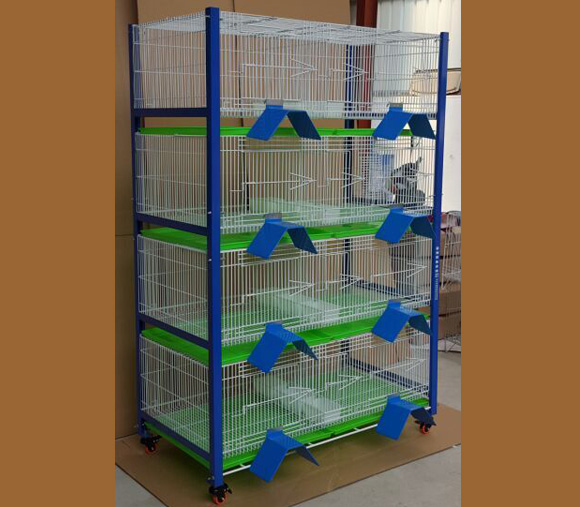 Indoor metal cage for pigeon1