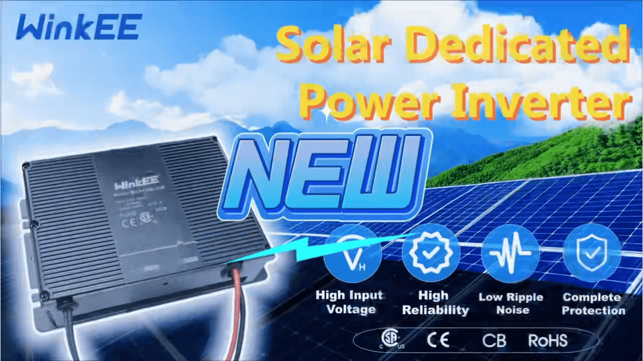 WinkEE MSH150 : tension d'entrée large, isolation élevée pour les solutions d'alimentation photovoltaïque !