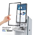 YclTouch USB Free IR Touch Screen Frame 40 pontos 65 polegadas IR Multi Touch Screen Frame para quiosques