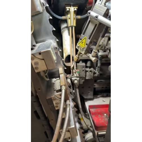 Vídeo de produção de lâmina de serra