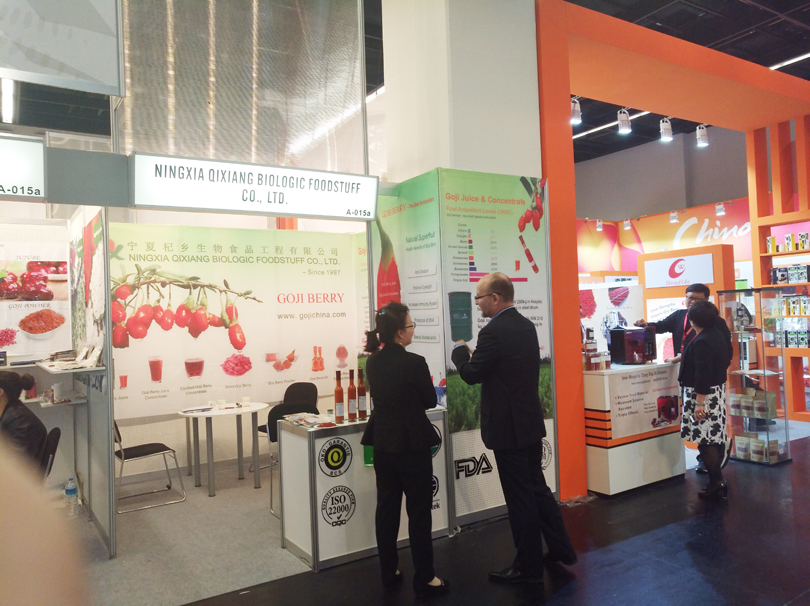 Qixiang company went to Cologne to attend the ANUGA - International Food Exhibition - Organic