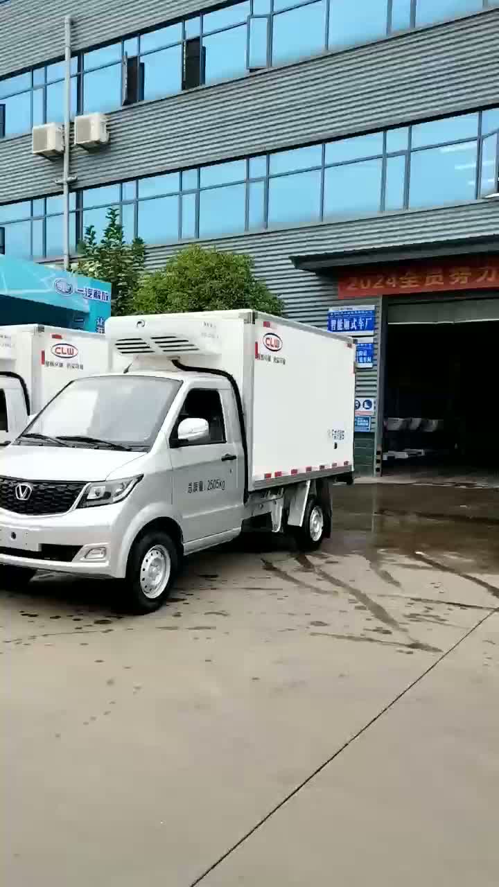 Chenggong 2.7 m camión refrigerado