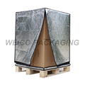Custom Thermal Insulated Aluminum Foil Bubble Pallet Cover for Food1