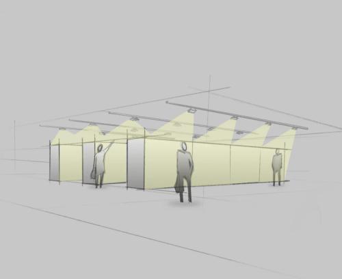 Combien de lumens par magasin de détail par pied carré?