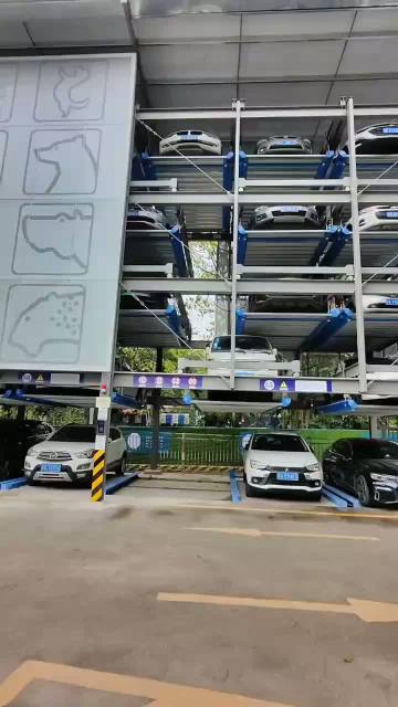 Advanced Five-Layer Car Parking System for Efficient Urban Spaces