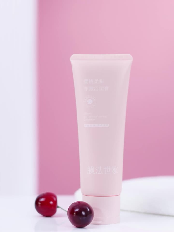 Cherry facial cleanser_ pure