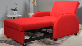 513 red recliner sofa 