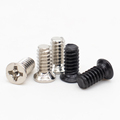 ISO Standard 3.5-inch Hard Disk Screws: Countersunk Head Steel KM Screw for Computer Hardware1