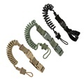 Tactical Elastic Spring Lanyard Sling with Buckle - Nylon Sling Belt for Hunting1