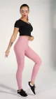 Pedidas de entrenamiento de cintura alta leggings de yoga para mujeres