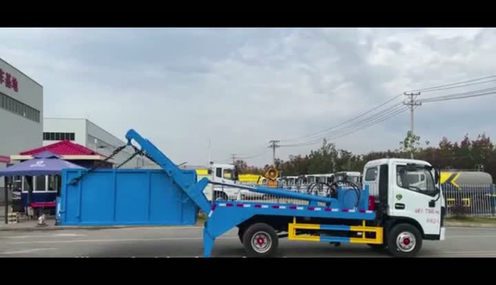 Camión de basura (cargador de saltos)