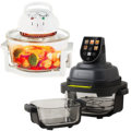 Gut gestaltetes Erscheinungsbild, 360° sichtbarer Topf, 4-in-1, multifunktional, 6 l/2 l, zwei unabhängige Töpfe, Farbbildschirm-Luftfritteuse1