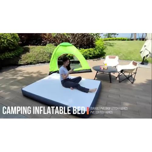 Foldable Inflatable Air Bed Queen Size Air Mattres