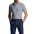 2022 Business Casual High End Fabric Wide Stripe Patrive Polo πουκάμισο για Men1