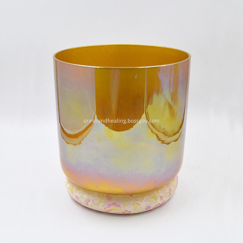 Golden Crystal Singing Bowl