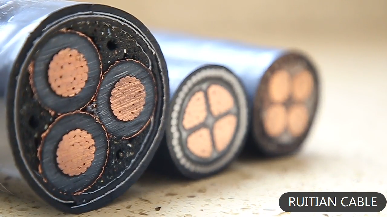 Good Quality OEM High Voltage Multicore Copper Stranded 15kV XLPE Insulated Electrical Cable1