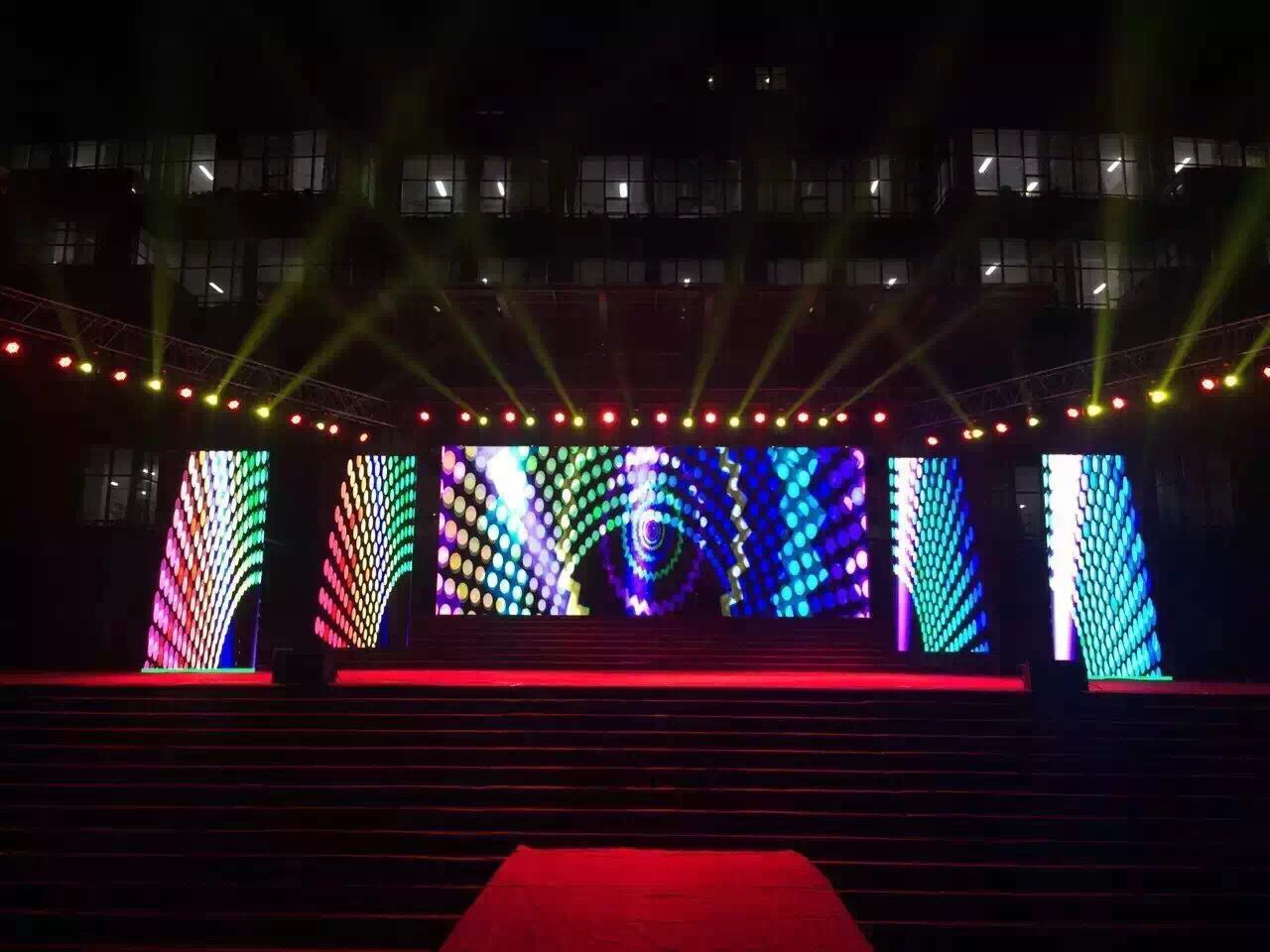 LED Display Video Wandproduktion