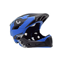 Sports Helmet Full Face Oem Breathable Shark Blue Kids Bicycle Helmet1