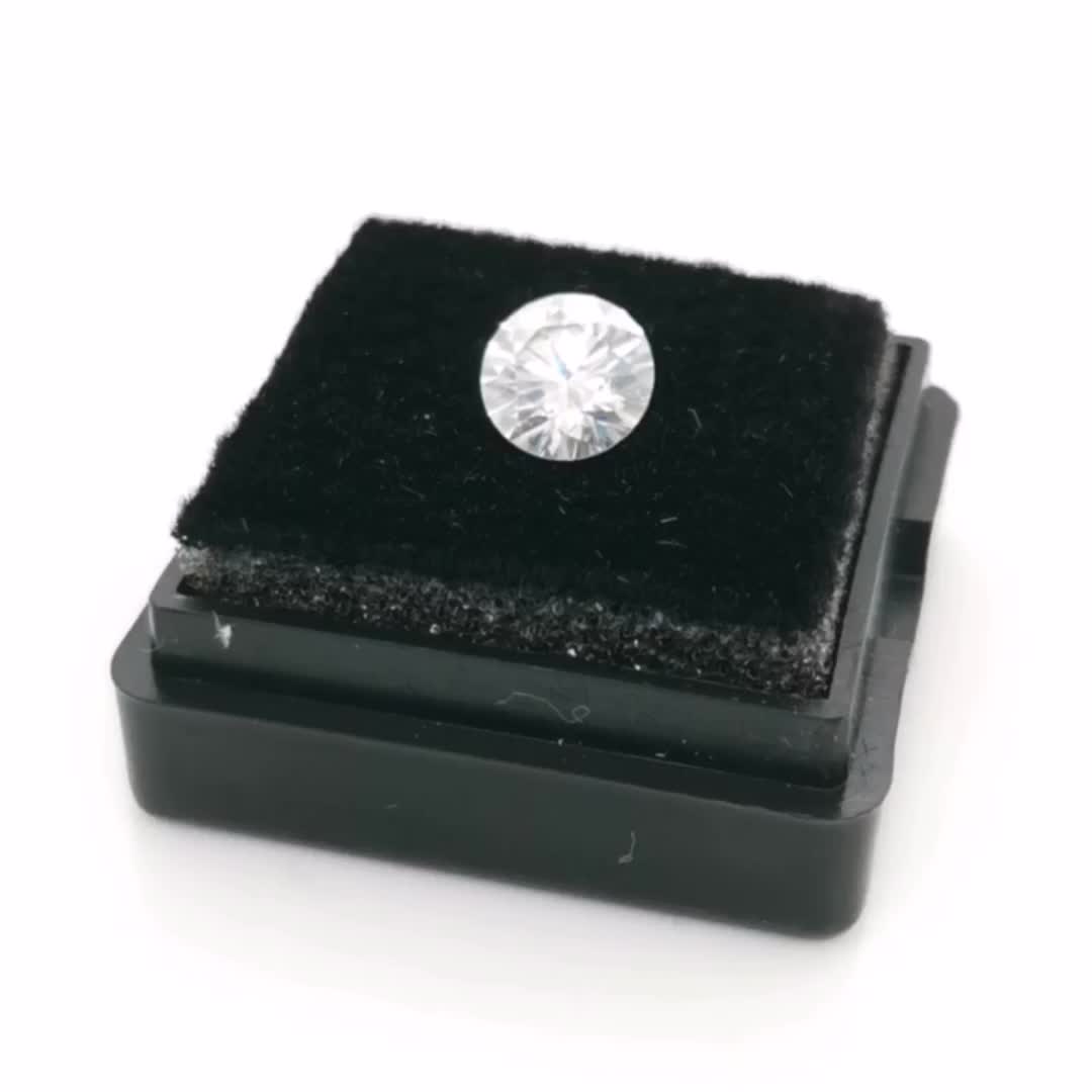Cheap Price Synthetic Diamond Vacuum Packing 1.2mm Small Size High Quality Heart And Arrow Cut Cubic Zirconia1