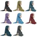 یک دوجین روسری اسلامی با حجاب بامبوی بامبو و پنبه فوری مسلمان عرب فرامرزی 1