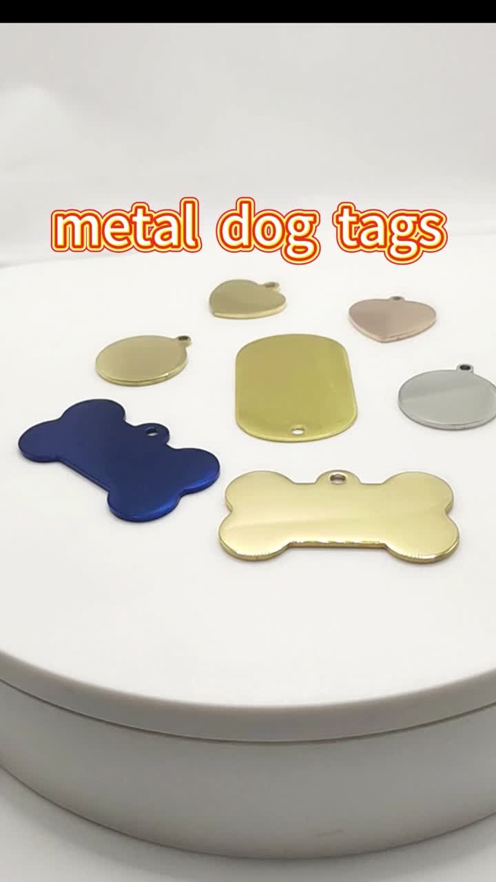 shape dog tag