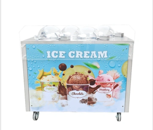 Hoe maak je ijs in een ijsmachine?