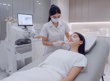 Фокусированное ультразвуковое омоложение лица