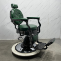 Commercieel meubilair vintage antieke zware schoonheidssalon hydraulische styling kapper haar geknipt stoel1