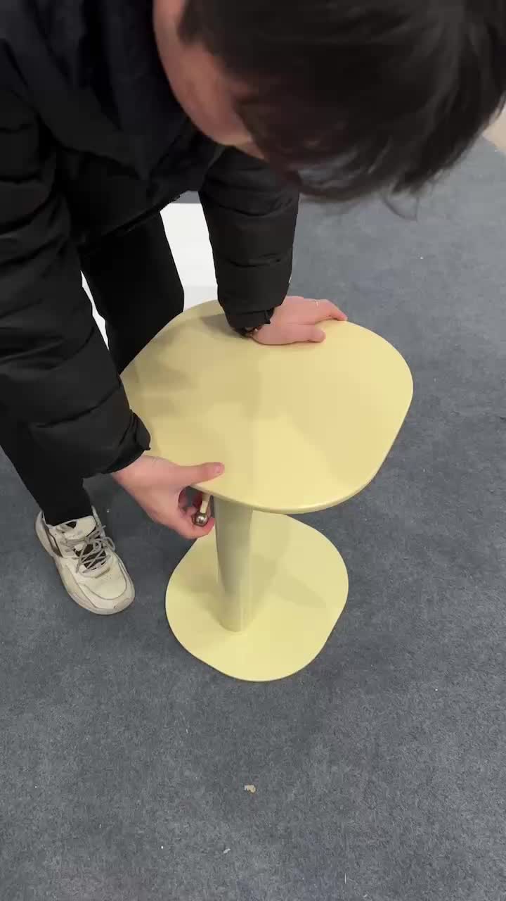 Pneumatický stôl s jednou nohou