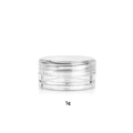 Transparent Glitter Powder Jars: Mini Empty Nail Decorator Jars in 2g, 3g, 5g PS Plastic1