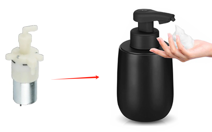 mini water pump for soap dispenser