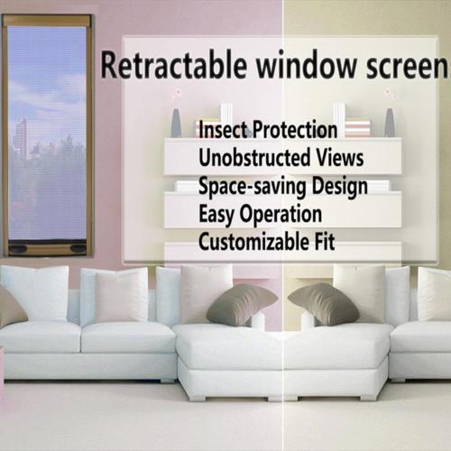 Jinwu glass fiber CO., LTD retractable window screen