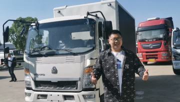 HOWO LED advertising truck