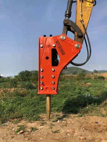 WYB2000 hydraulic breaker video