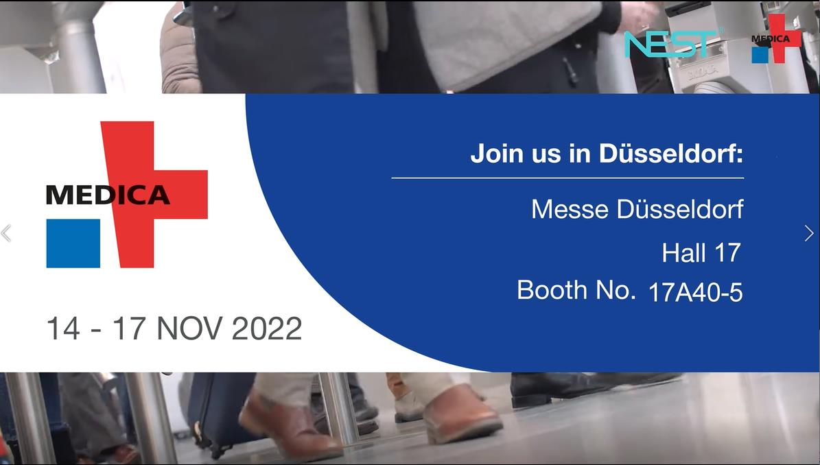 NEST heads for MEDICA Fair in Dusseldolf 