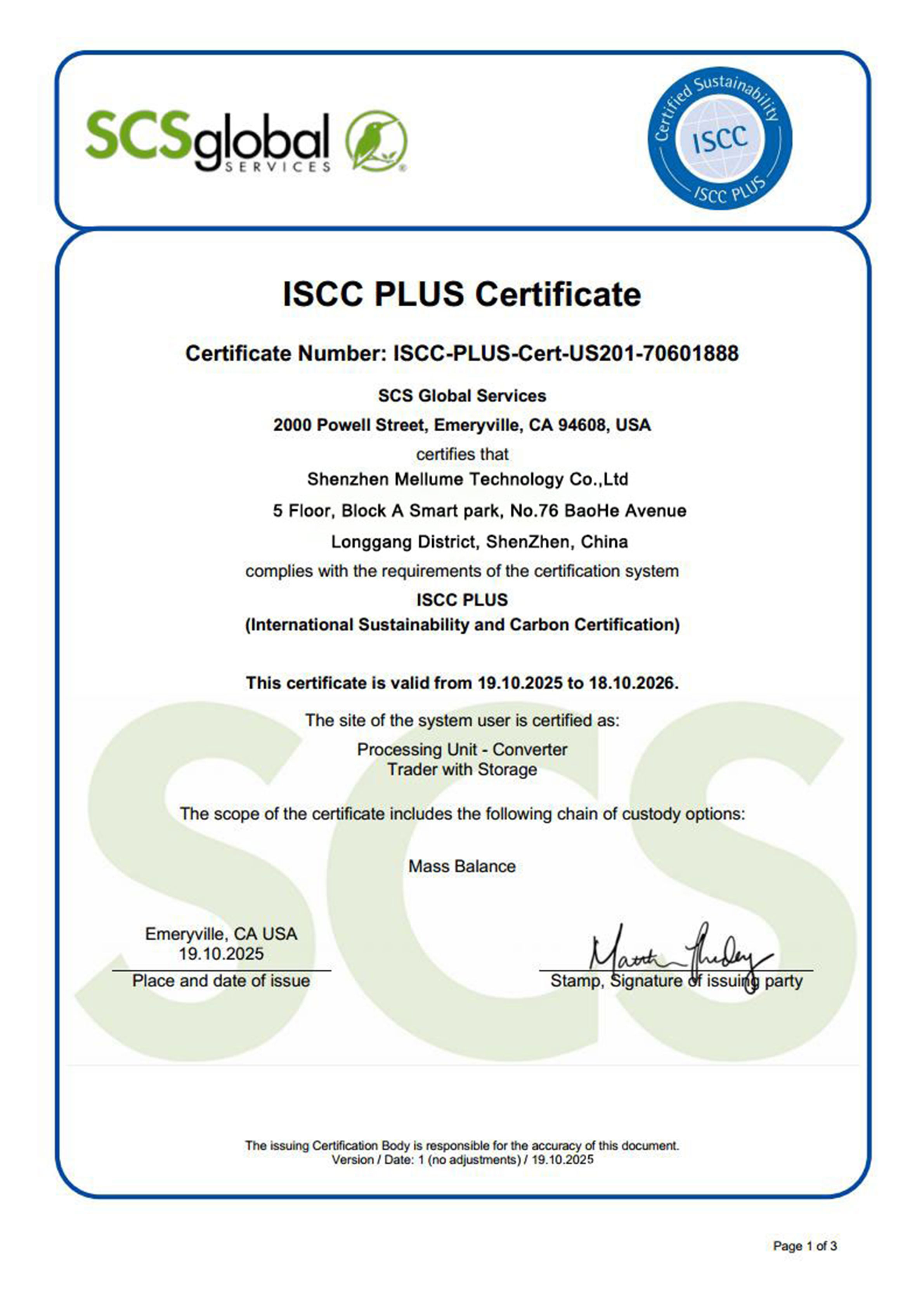 ISCC