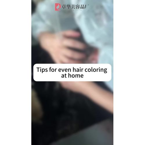 Tutorial paso a paso sobre tintes caseros para el cabello.