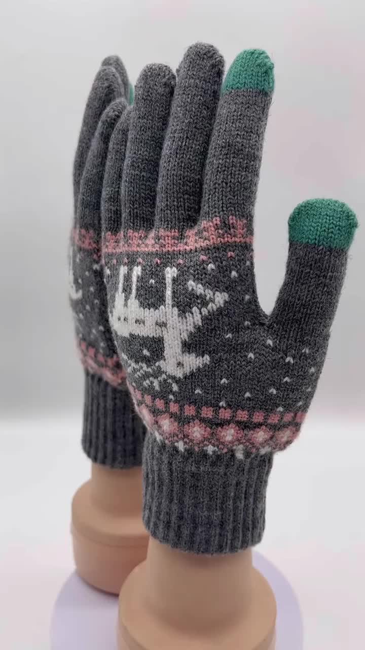 CF-S-0010 knitted gloves (1)