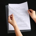 Custom PP Material L Shape Folders with Logo - A4 Size Hot Sale1