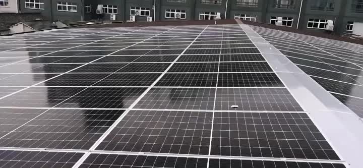 solar panel installing