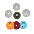 OUDO 4 Inch Flexible Wet Diamond Polishing Pads for Granite, Marble, and Quartz1