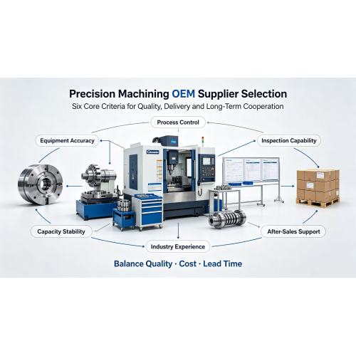 Selection Criteria for Precision Machining OEM Suppliers | 6 Key Evaluation Points for Procurement