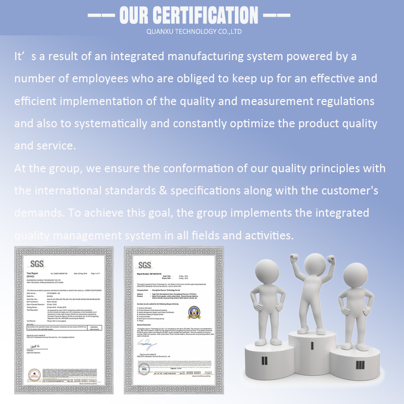 Our Certification 2