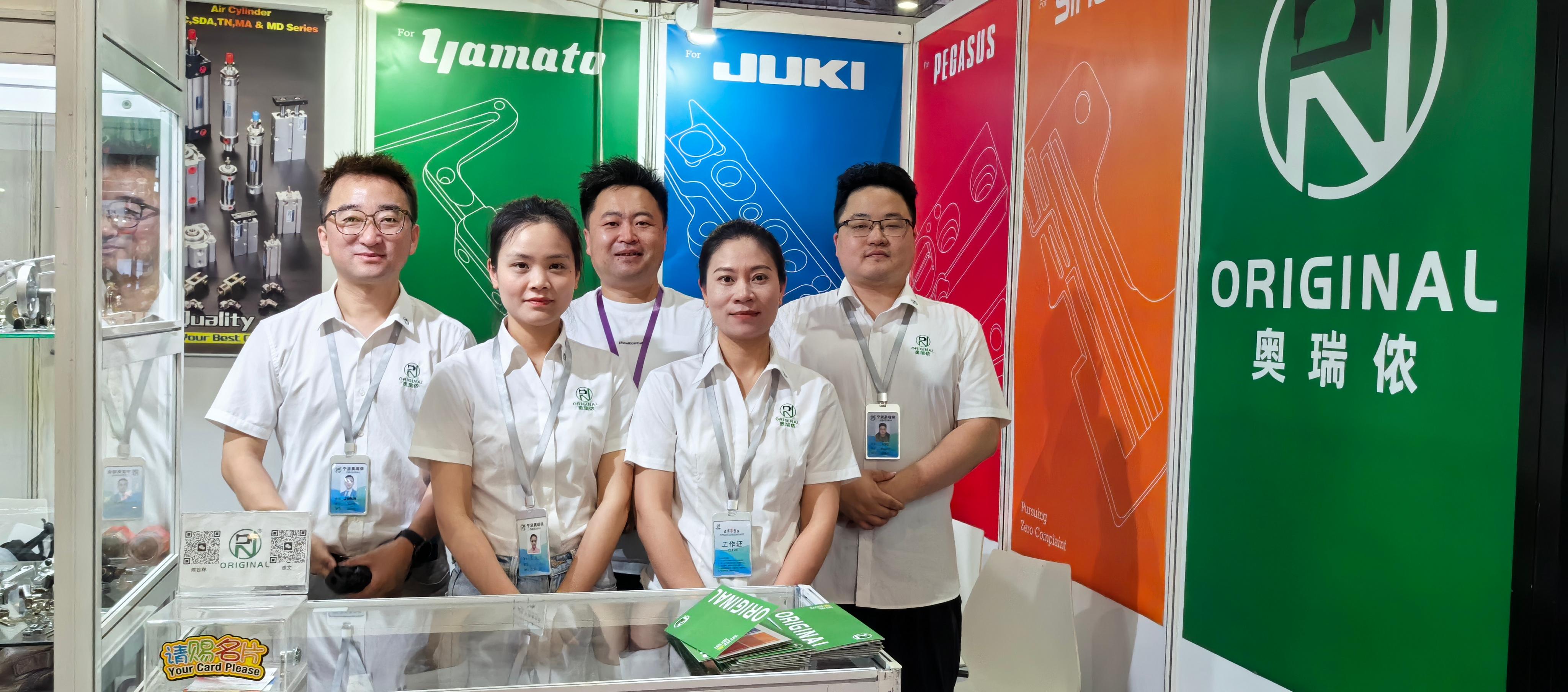 اختتمت Ningbo ORN بنجاح معرض الخياطة لعام 2026 في Huoqiao بمقاطعة Guangdong.