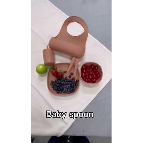 Silicone Baby spoon