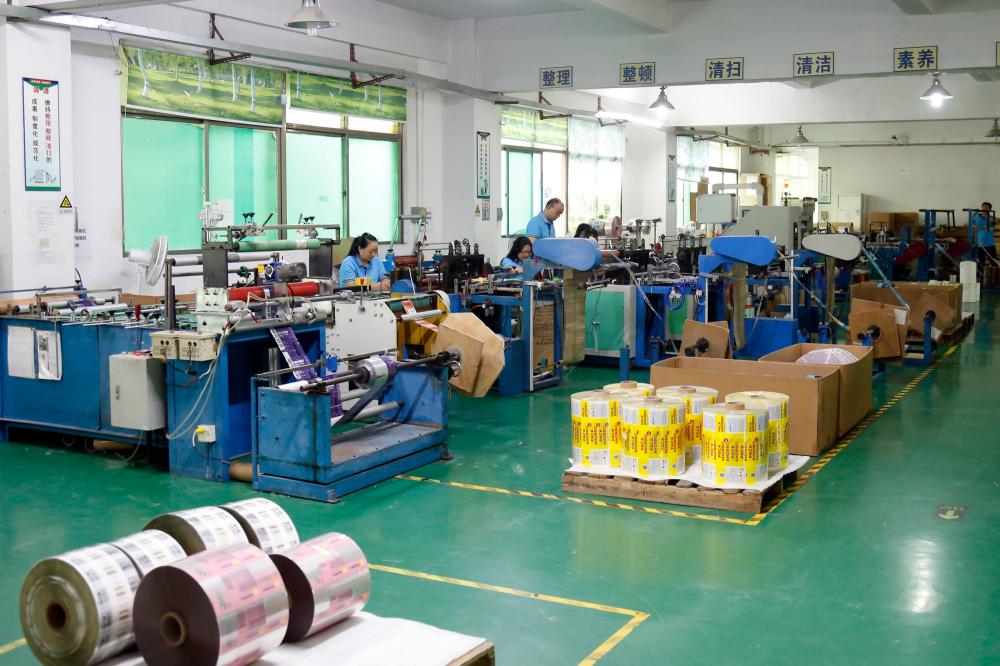 Shrink Label Production Area