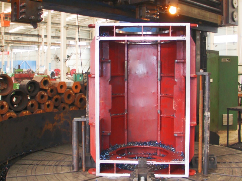 Y450 High Voltage Motor Machine Base Processing 2