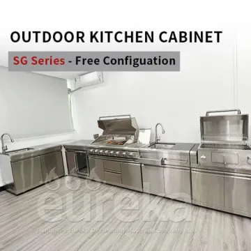 Professional Grill Gas Barbeque Stainless Steel1